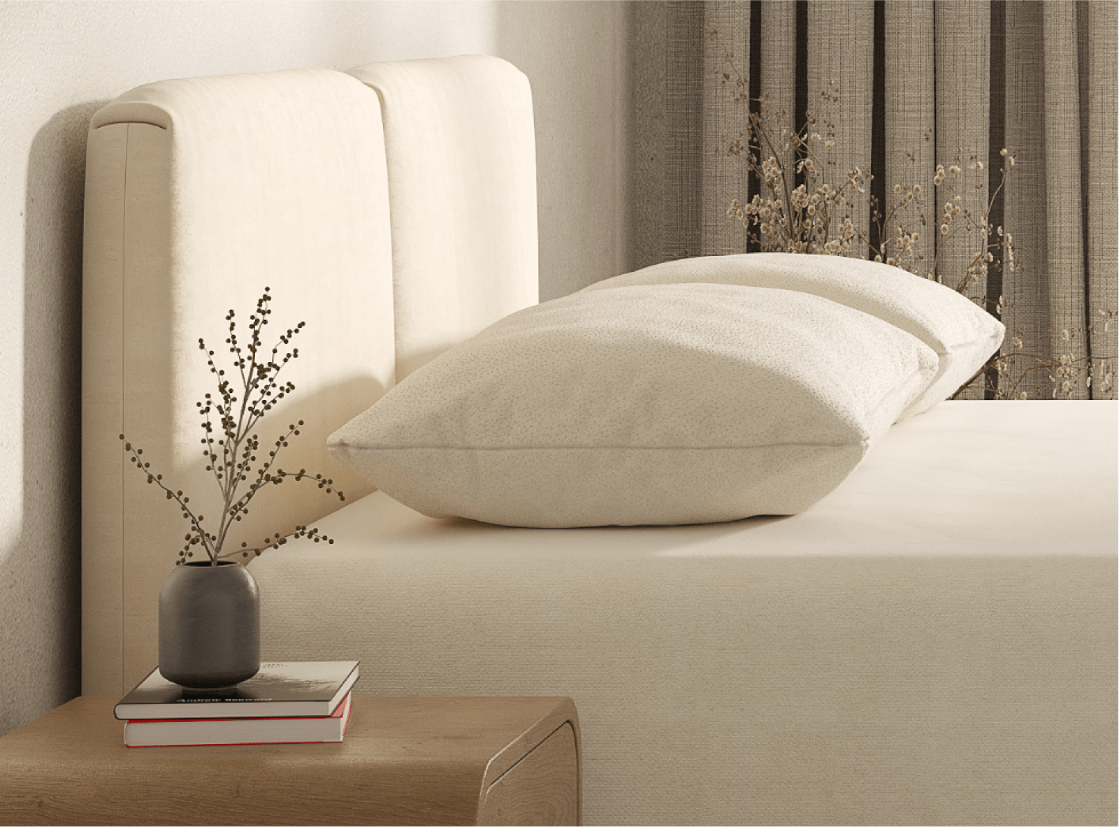 The Organic Pillow is great for all sleepers, from side to back to stomach