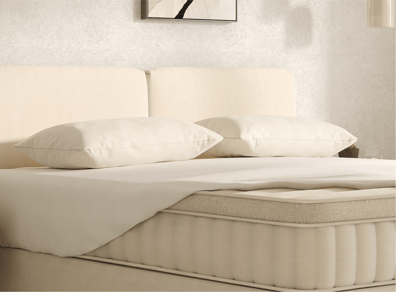 Pair the Organic Pillow with a Birch Natural Mattress for a great night's sleep