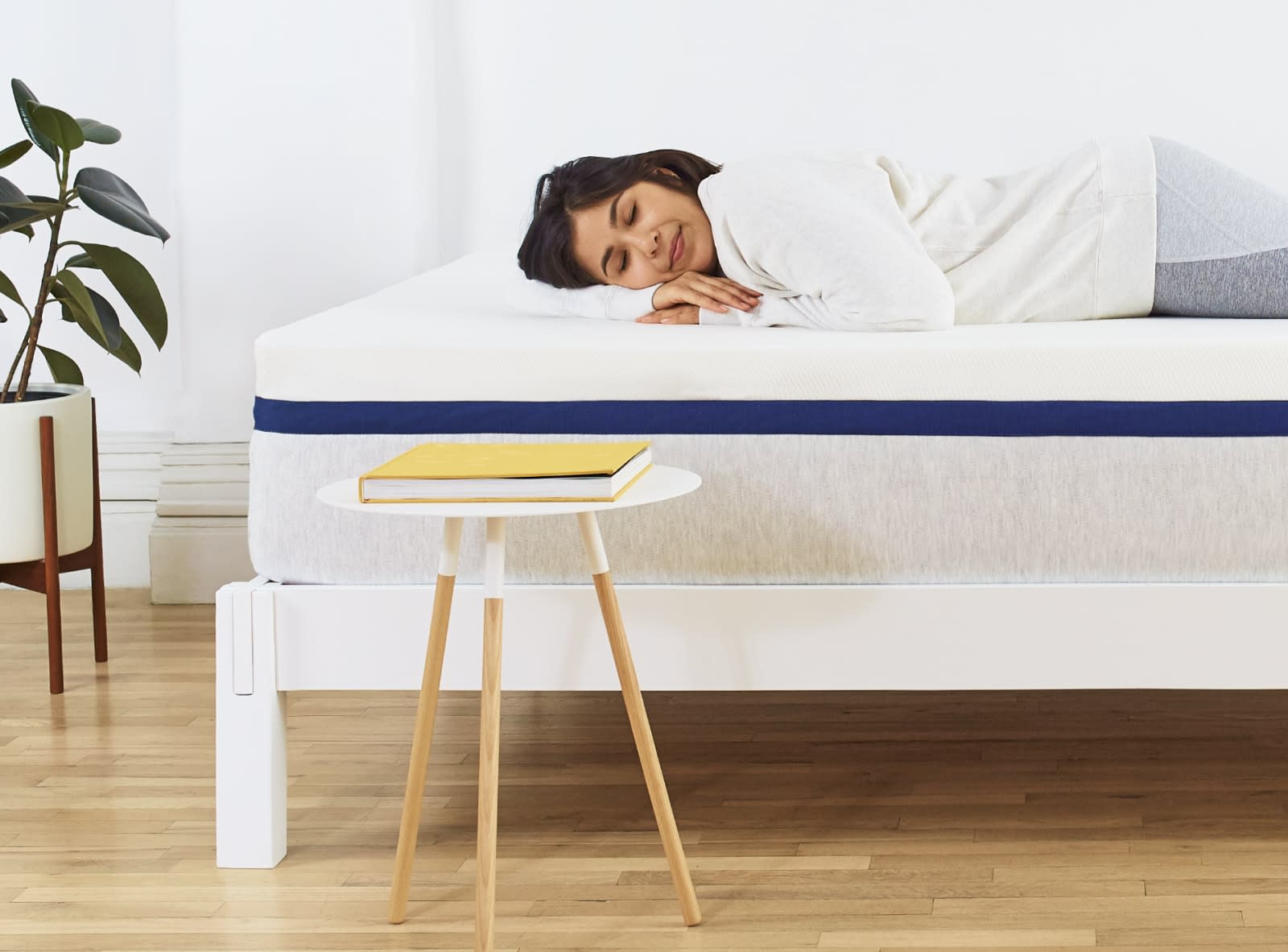 Helix wood 2024 bed frame