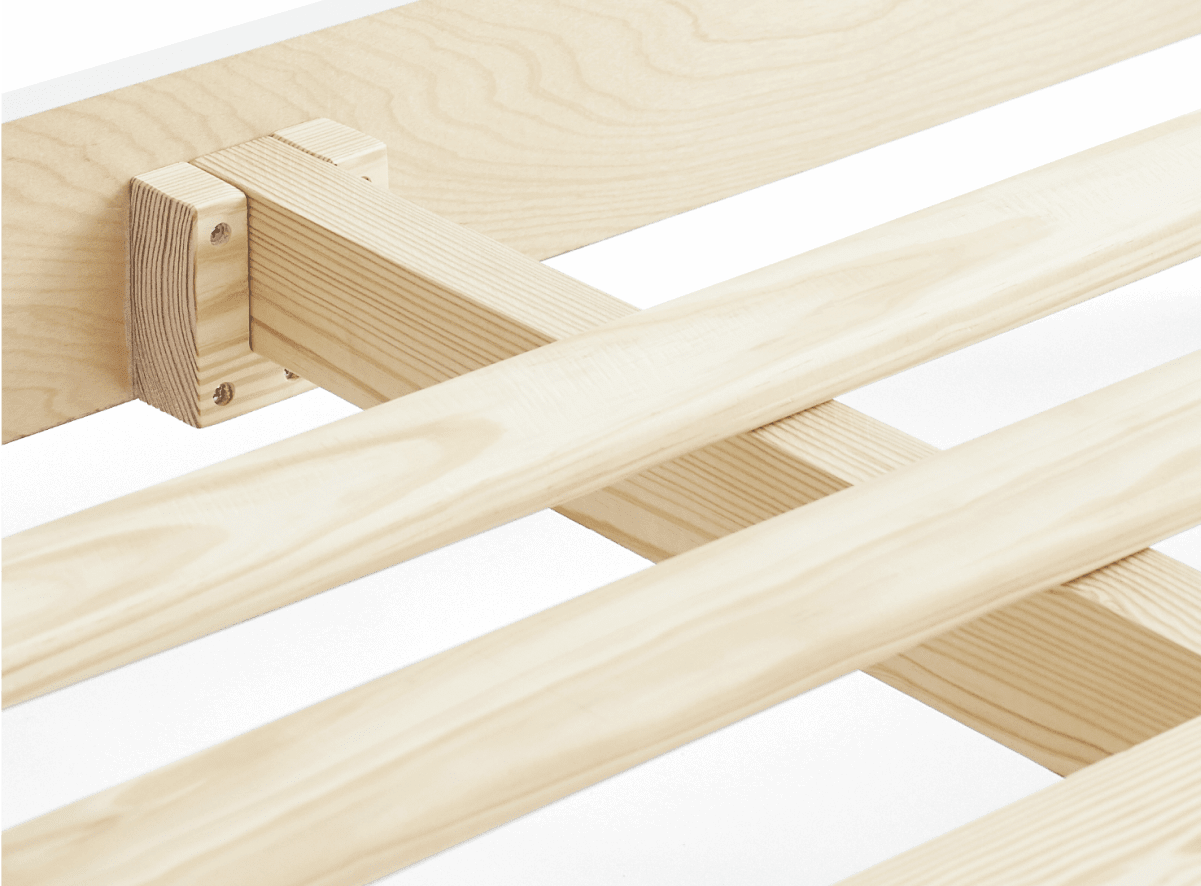 Madison Bed Frame | Birch Natural Organic Mattress Frame - Birch