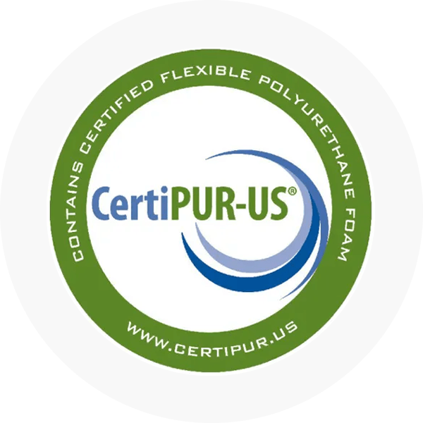 A CertiPUR-US badge