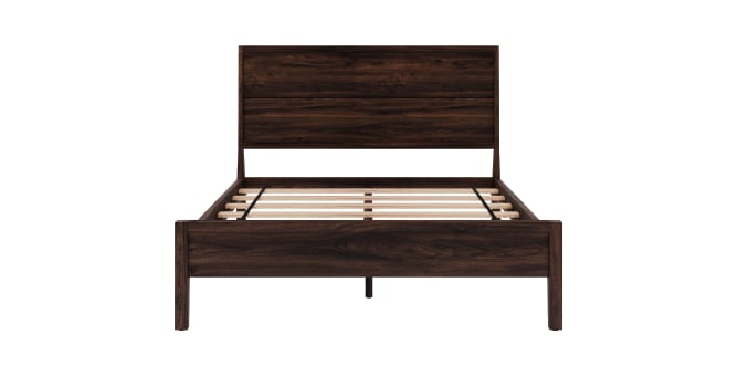 A rendered image of the Ludlow Bed Frame