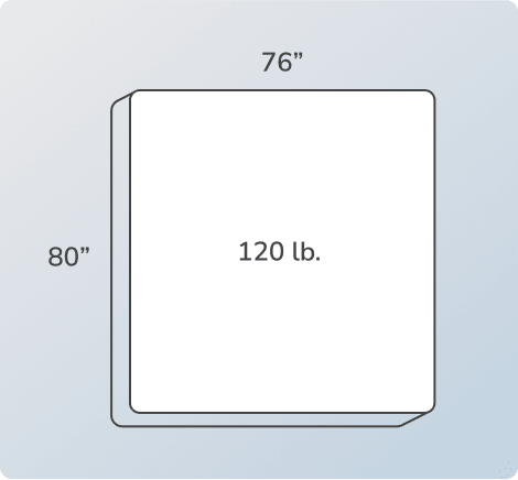Explore our mattress sizes to find the perfect fit for you