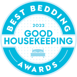 Press Badge Good Housekeeping Best Bedding Award 2022