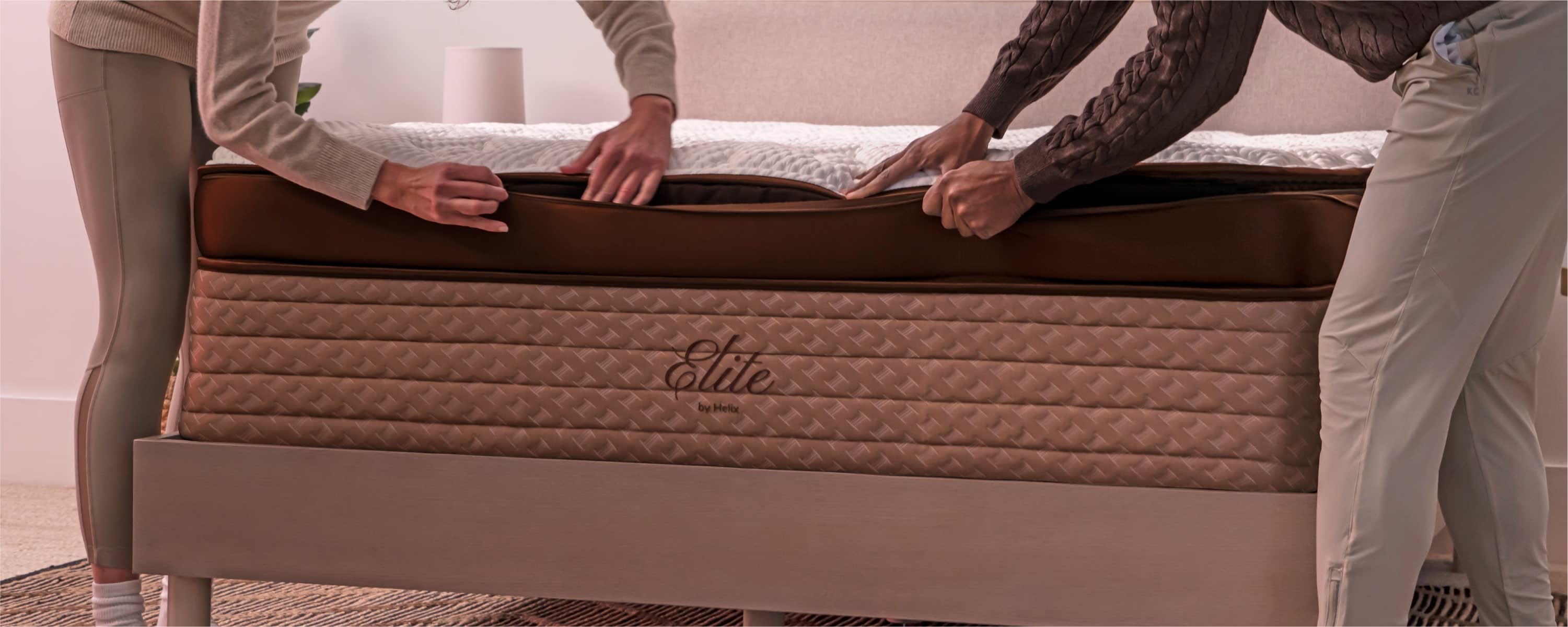 Shop the Helix Midnight Elite Luxury Medium Feel Mattress with
