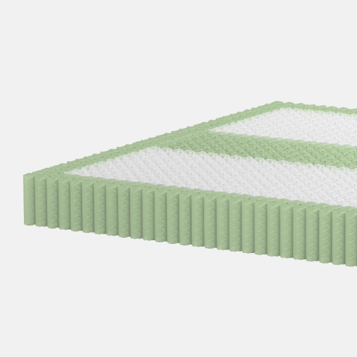 Explore the steel coil base of the Elite mattress