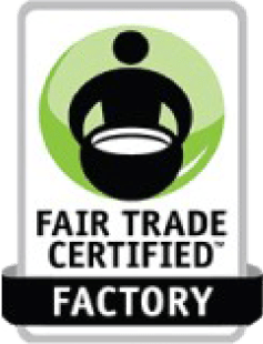 The Fair Trade Certified badge