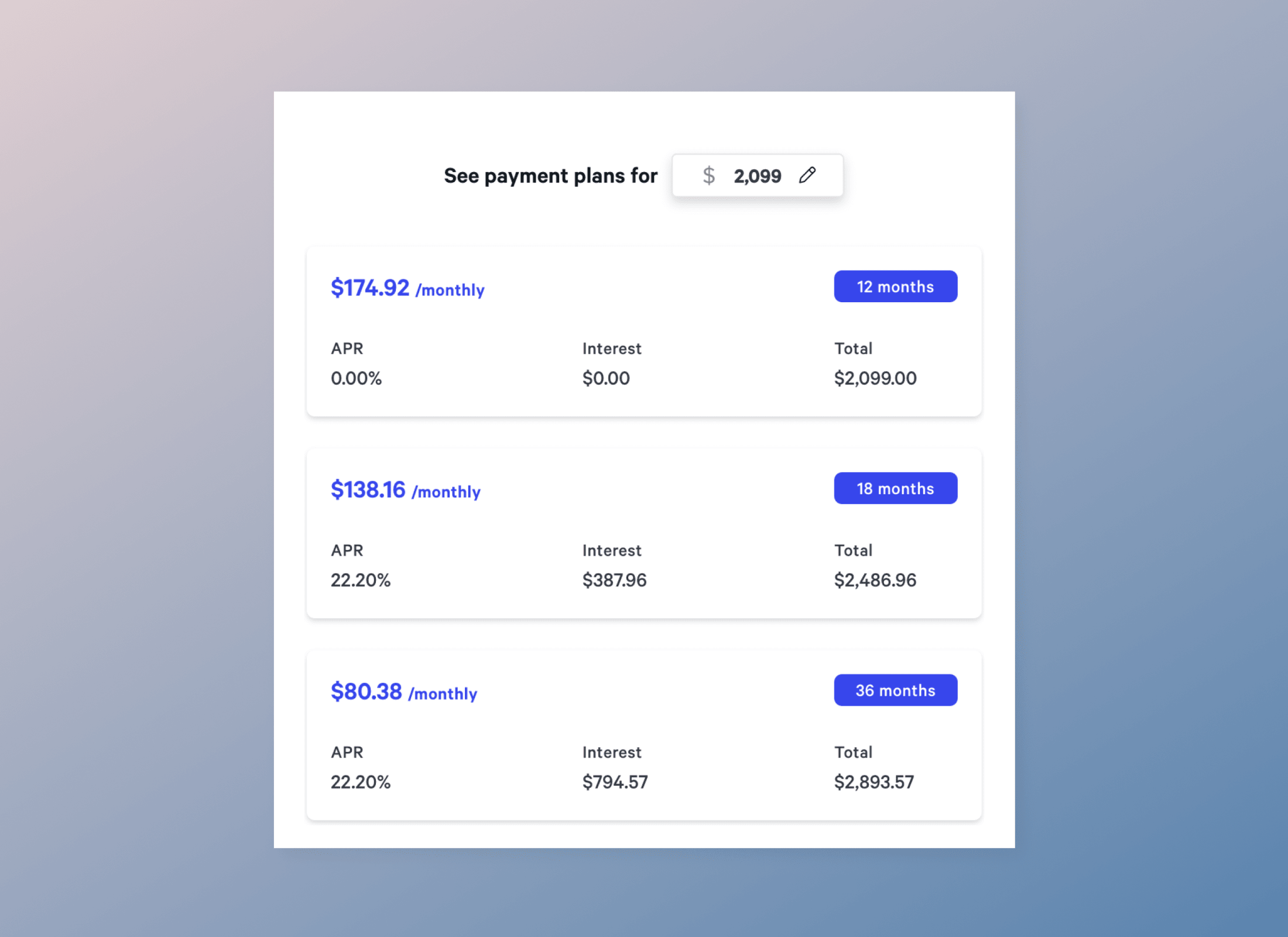 Finance your order with Affirm