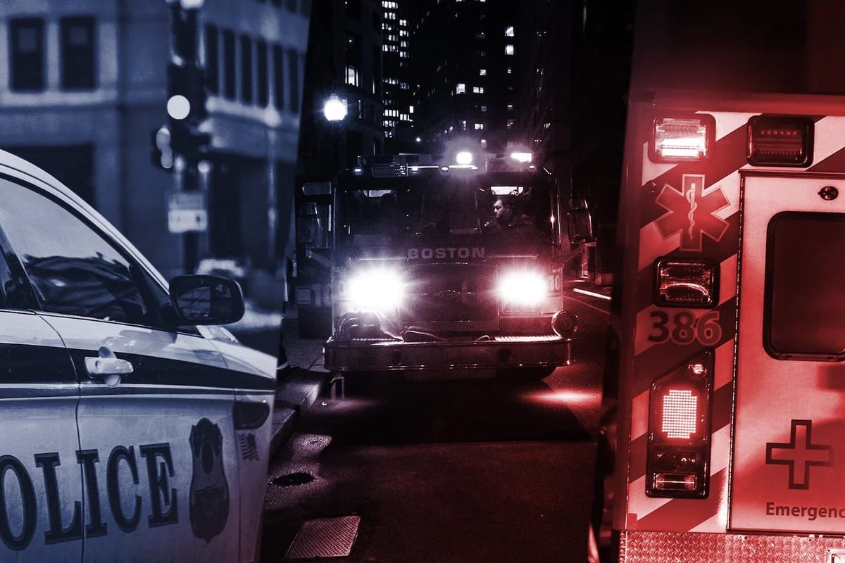 First Responders: Police Car, Firetruck, Ambulance