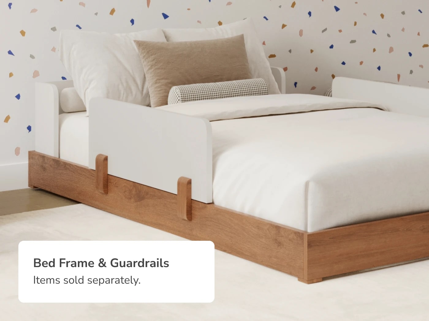 A rendered image of the Bryant toddler floor in a bedroom scene