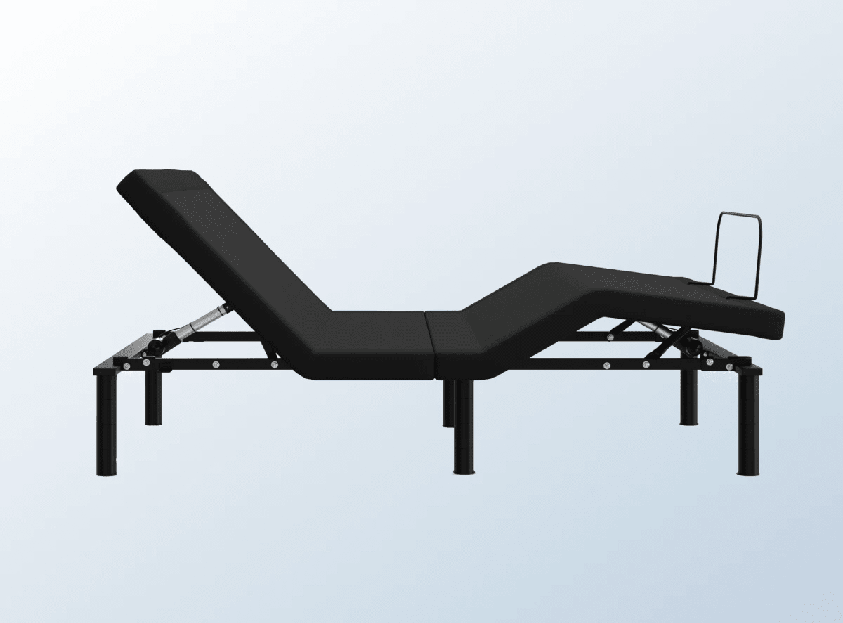 A rendered image showing the Adjustable Base
