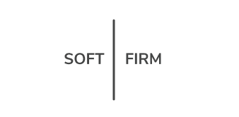 An icon illustrating the soft and firm halves of the Dual Comfort Mattress Topper