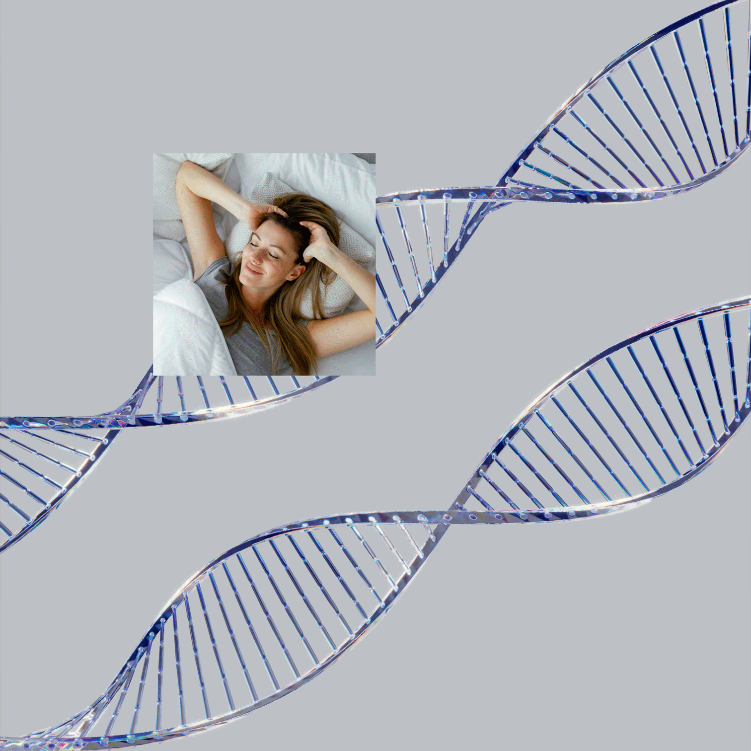 A gif showing sleepers in different sleep positions to illustrate the benefits of Helix mattresses