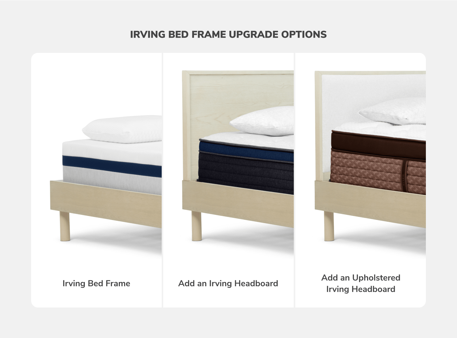 Helix Irving Bed Frame Oak Helix Sleep
