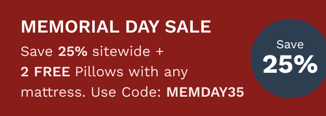 Shop the Memorial Day Sale for 25% off sitewide!