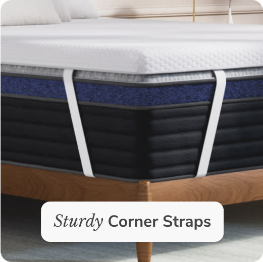 Made with sturdy corner straps