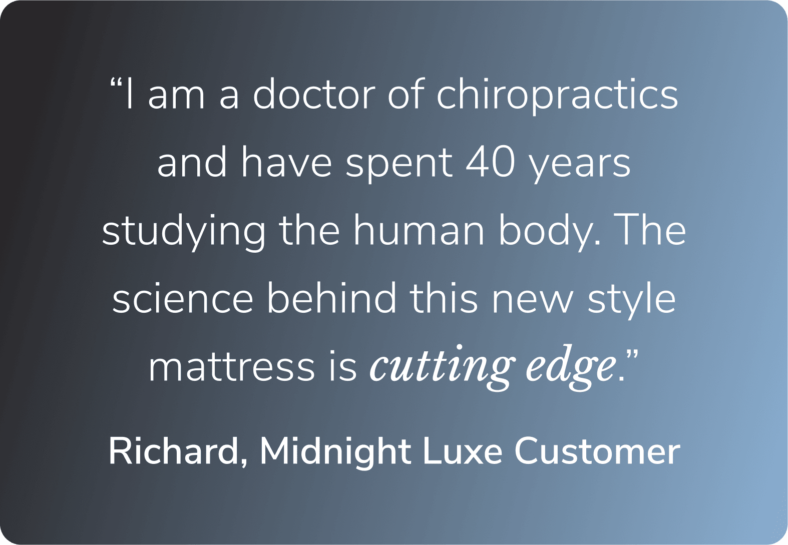 Read a real testimonial from a Helix customer