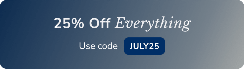 Shop the Fourth of July sale for 25% off everything!