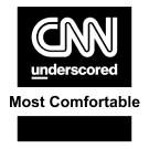 Rated Most Comfortable by CNN Underscored