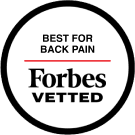 Rated best for back pain by Forbes Vetted