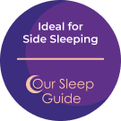 Ideal for Side Sleeping according to Our Sleep Guide