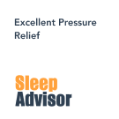 Rated For Excellent Pressure Relief by Sleep Advisor