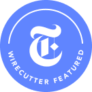New York Times Wirecutter Best Mattress for Plus Size Sleepers Badge