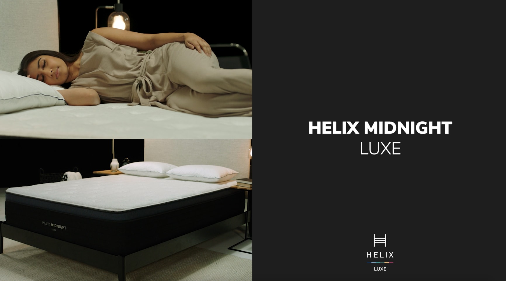 Shop the Helix Midnight Luxe Premium Mattress with Pressure Relief