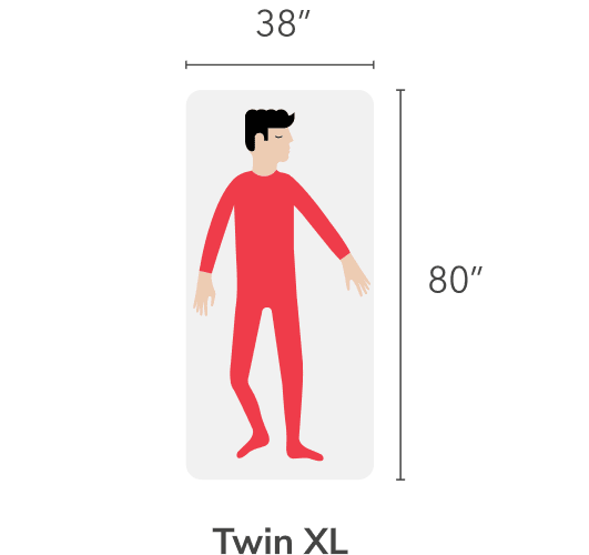 Twin xl 2024 bedding dimensions