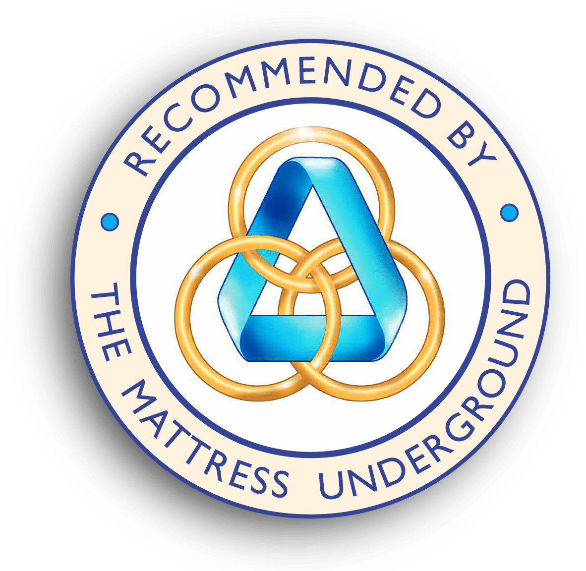 A badge from the mattress review site The Mattress Underground