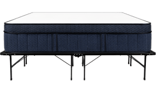 Brooklyn Bedding Super Duty High Rise Platform with Aurora Mattress