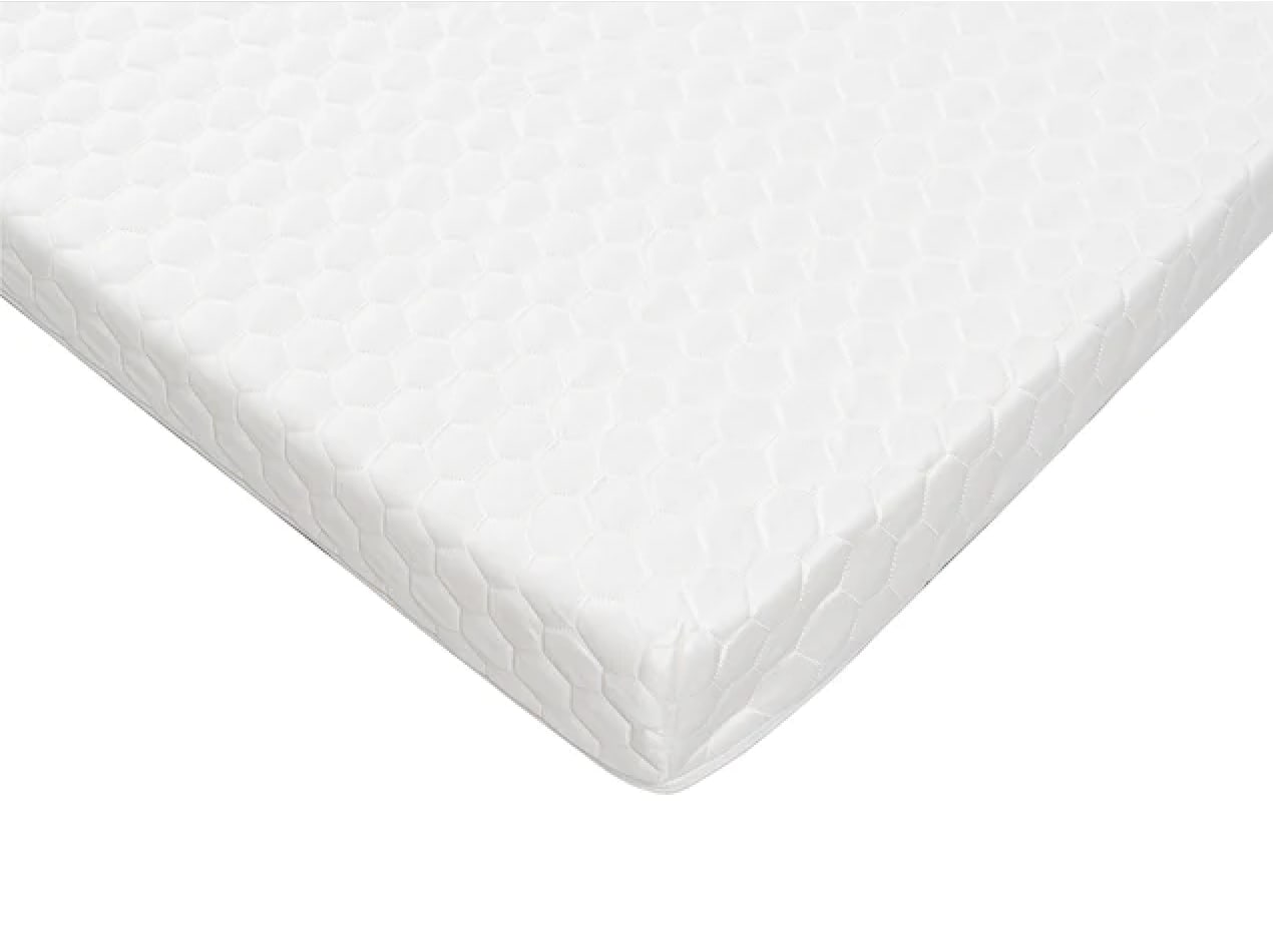4 lb memory foam topper with Glaciotex™ cooling cover