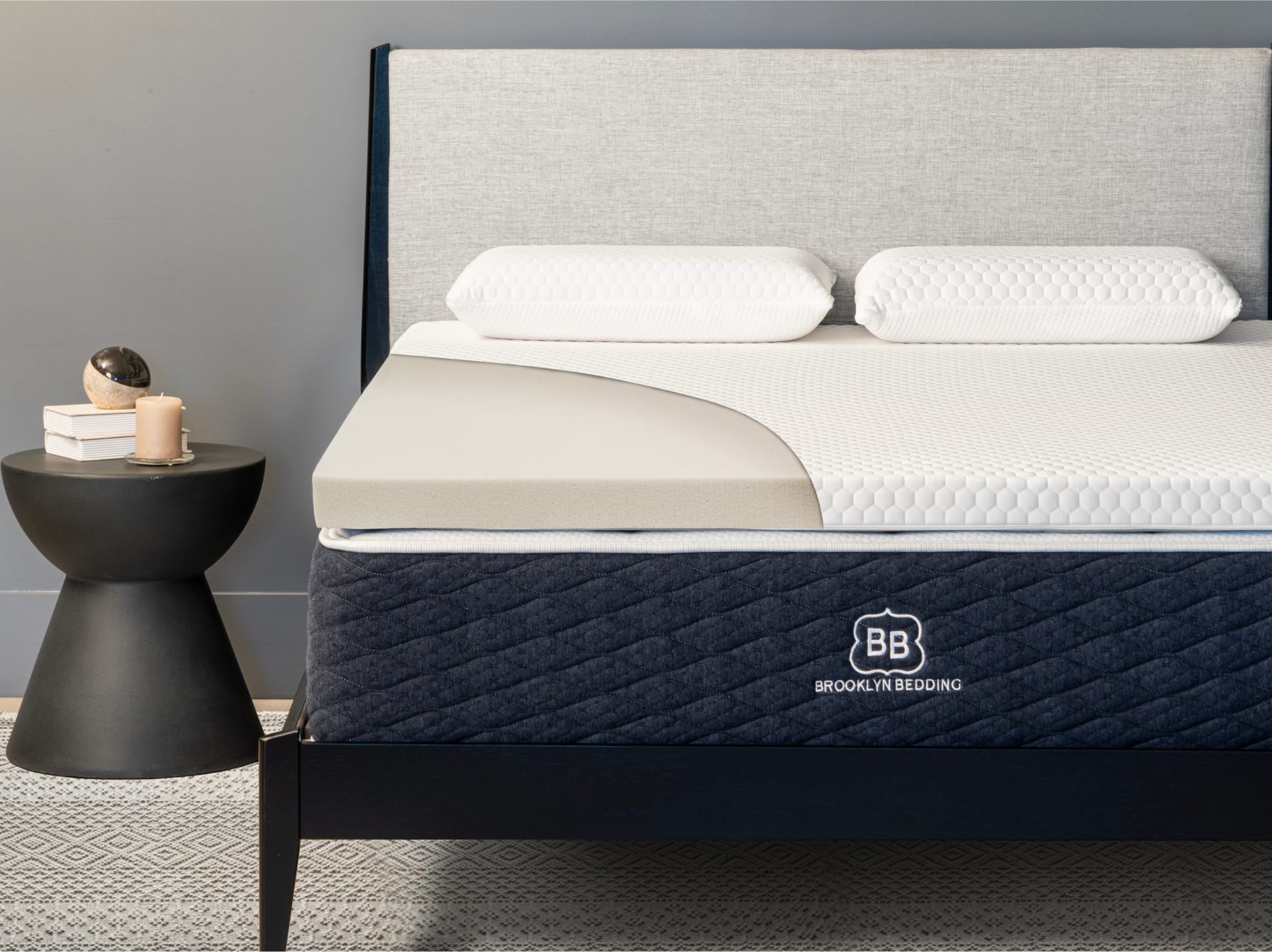 4-lb. Memory Foam Topper - Brooklyn Bedding