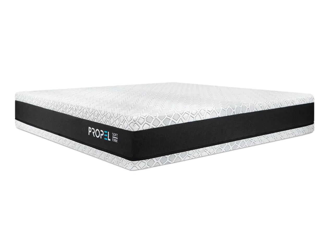 Brooklyn Bedding Propel Dual Mattress Side View