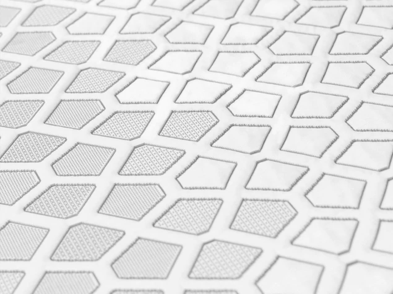 Brooklyn Bedding Propel Dual Mattress Close Up Texture