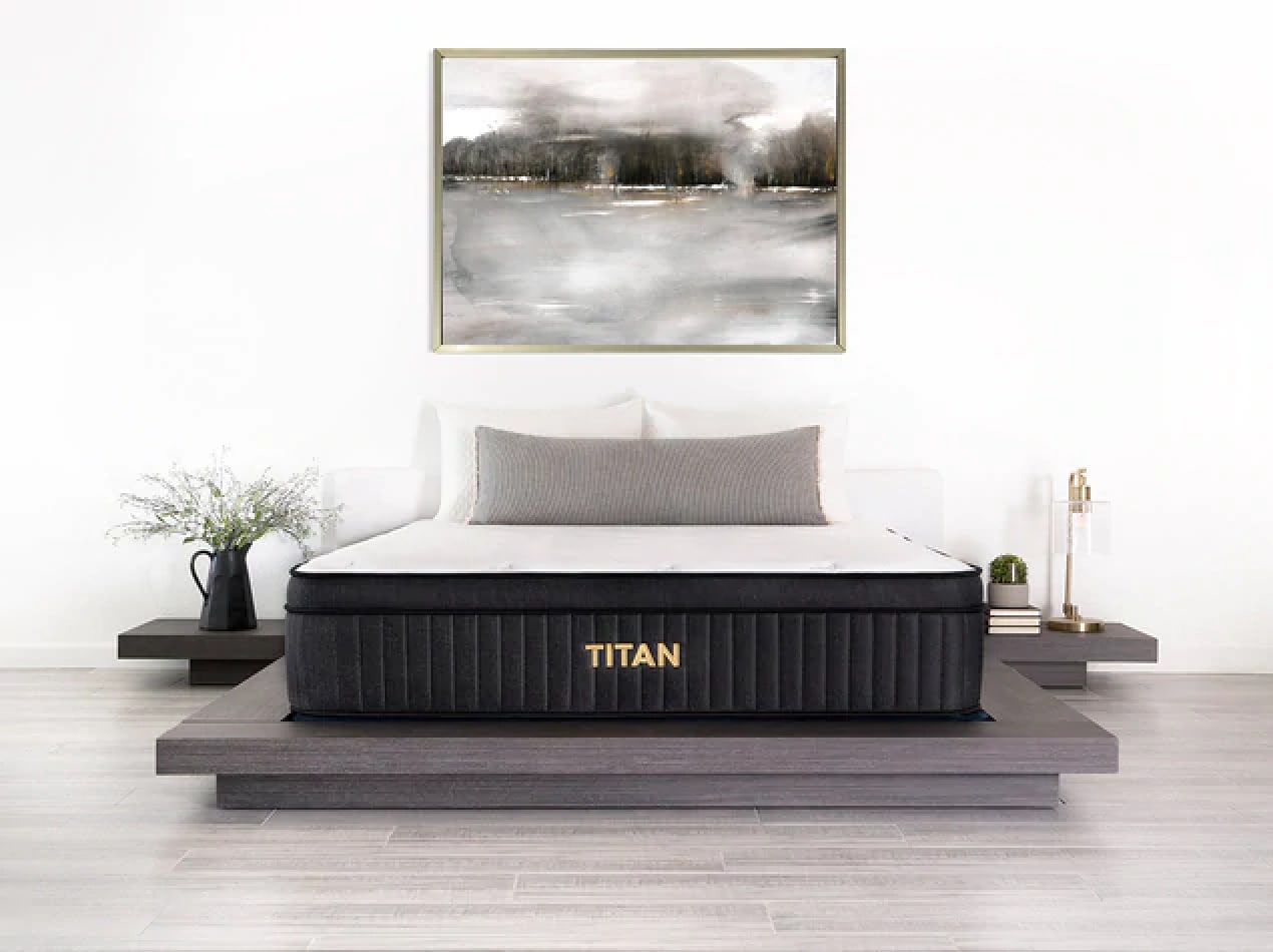 Titan Plus Luxe Mattress Comfort & Durability for Plus Size Sleep Titan