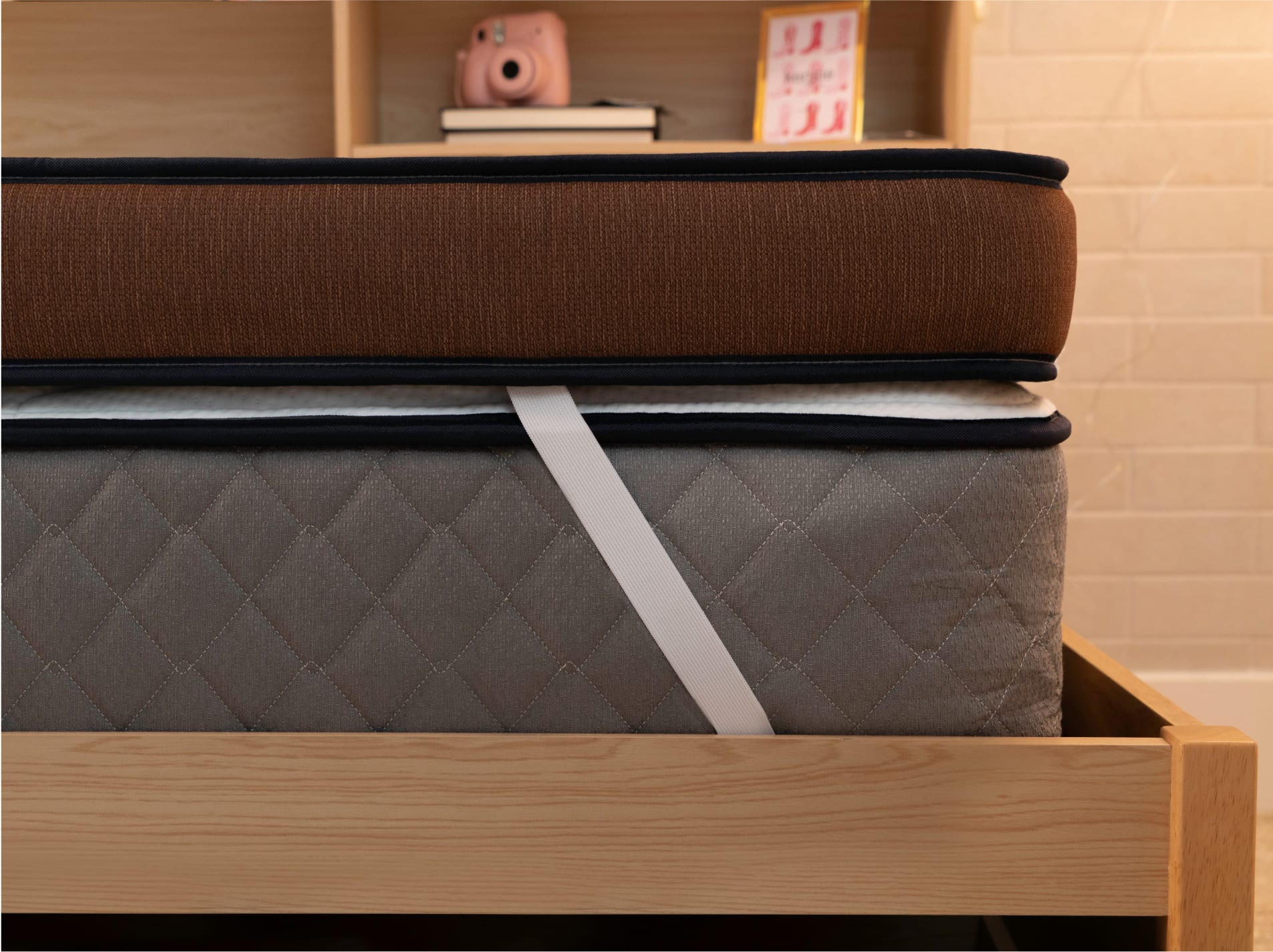 Copperflex 401 Mattress Topper zoomed detail