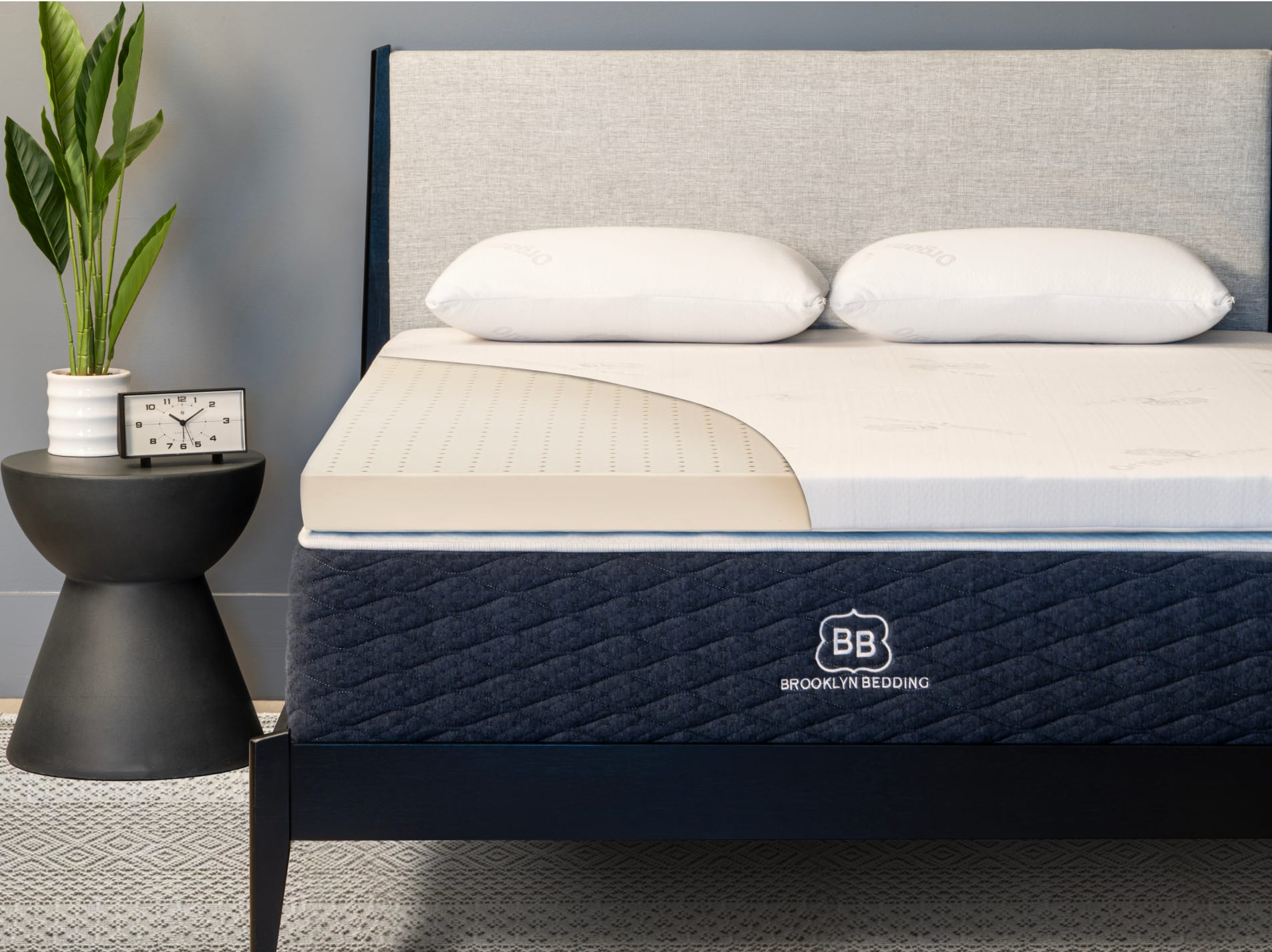 3” Talalay Latex Topper Mattress Topper