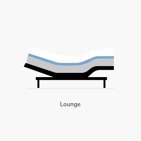 Adjustable Base Position Graphic