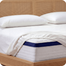 A lifestyle render of the Helix Waterproof Mattress Protector