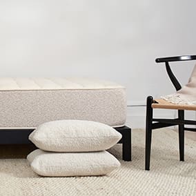Birch mattress and Organic Pillows