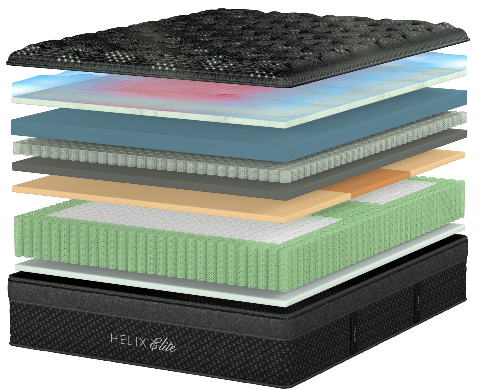 Elite - Midnight - Render - PCM - Full Mattress