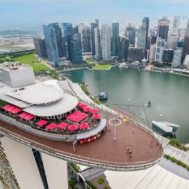 Ingressos para o deck de observação do Marina Bay Sands SkyPark em Singapura