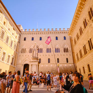 Siena, San Gimignano und Monteriggioni Tagesausflug mit Weinverkostung ab Florenz