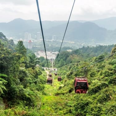 Tur- och returbiljetter till Awana SkyWay gondol med glasgolv