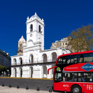 Buenos Aires Hop-On Hop-Off Sightseeing Bus Tour