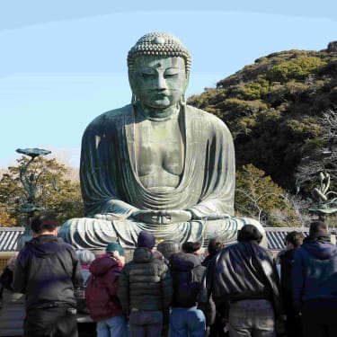 Viagem de um dia ao Monte Fuji, a Kamakura, ao lago Ashi e a Oshino Hakkai a partir de Tóquio