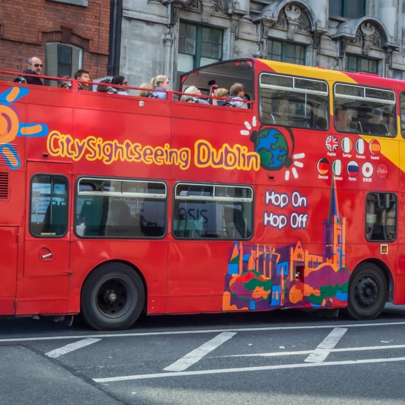 Opstå grad bønner Dublin Hop on Hop off Bus Tours - Hellotickets