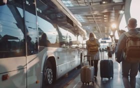 Shuttle-Bus vom Flughafen Malpensa ins Mailänder Stadtzentrum