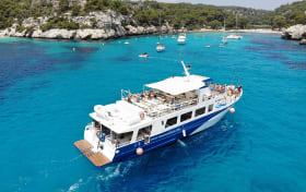 Menorca Southern Beaches Boat Tour with Lunch